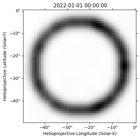 Mock HMI Map without Sunspot